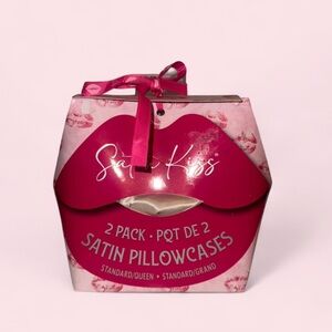 Pink Satin Pillowcases - 2 Pack